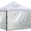 Silver Sun Shade Mesh Trolley Surround | Silver Eagle Australia